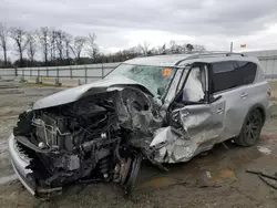 Vehiculos salvage en venta de Copart Spartanburg, SC: 2018 Nissan Armada Platinum