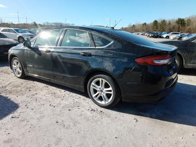 2018 Ford Fusion SE Hybrid