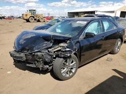 Salvage cars for sale from Copart Brighton, CO: 2017 Toyota Camry LE