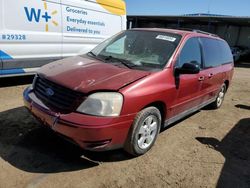Salvage cars for sale at Brighton, CO auction: 2004 Ford Freestar SES