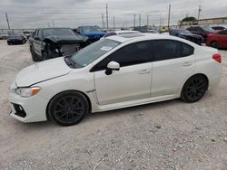 Subaru wrx Premium salvage cars for sale: 2018 Subaru WRX Premium