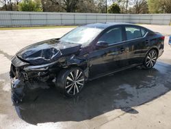 Salvage cars for sale at Savannah, GA auction: 2021 Nissan Altima SR