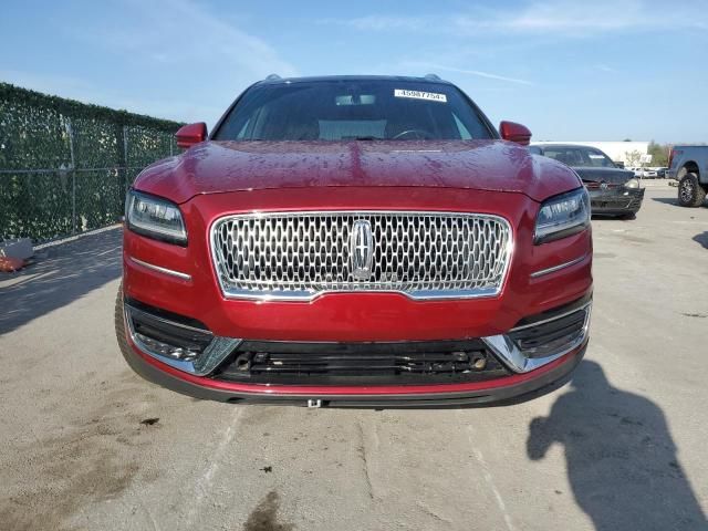 2019 Lincoln Nautilus Reserve