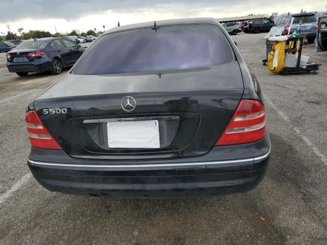 2001 Mercedes-Benz S 500