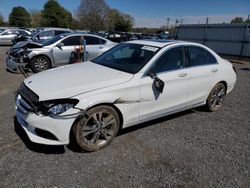 Mercedes-Benz C300 salvage cars for sale: 2018 Mercedes-Benz C300