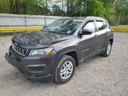 Salvage cars for sale from Copart Greenwell Springs, LA: 2018 Jeep Compass Sport