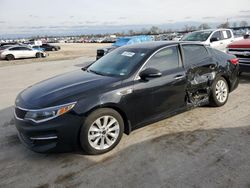 KIA Optima LX salvage cars for sale: 2018 KIA Optima LX