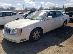 Cadillac salvage cars for sale: 2004 Cadillac Deville