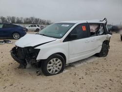 Salvage cars for sale at New Braunfels, TX auction: 2017 Dodge Grand Caravan SE