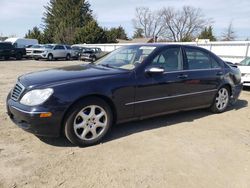 Salvage cars for sale from Copart Finksburg, MD: 2003 Mercedes-Benz S 500 4matic