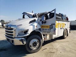 Salvage trucks for sale at Lumberton, NC auction: 2020 Hino Hino 338