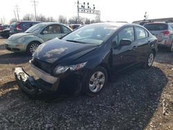 Salvage cars for sale from Copart Columbus, OH: 2014 Honda Civic LX