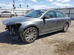 Salvage cars for sale at Mercedes, TX auction: 2015 Volkswagen Passat S