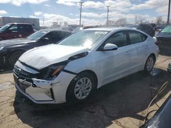 Salvage cars for sale at Chicago Heights, IL auction: 2019 Hyundai Elantra SE