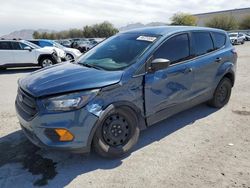 Salvage cars for sale from Copart Las Vegas, NV: 2018 Ford Escape S