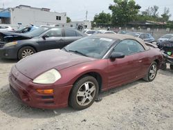 Salvage cars for sale from Copart Opa Locka, FL: 2005 Mitsubishi Eclipse Spyder GS