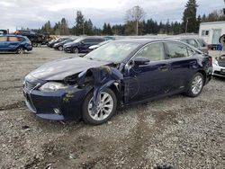 Salvage cars for sale from Copart Graham, WA: 2013 Lexus ES 300H