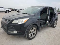 Salvage cars for sale at Houston, TX auction: 2016 Ford Escape SE