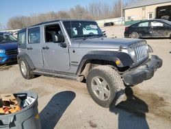 Jeep Wrangler Unlimited Sport salvage cars for sale: 2016 Jeep Wrangler Unlimited Sport