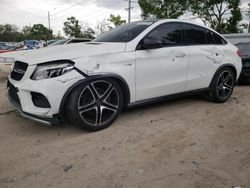 Mercedes-Benz salvage cars for sale: 2017 Mercedes-Benz GLE Coupe 43 AMG