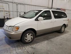 Salvage cars for sale at Avon, MN auction: 2002 Toyota Sienna LE