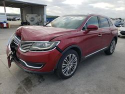 Lincoln mkx Reserve salvage cars for sale: 2018 Lincoln MKX Reserve