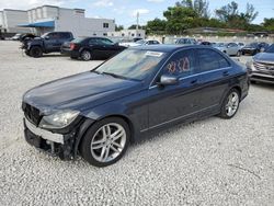 Mercedes-Benz C 300 4matic salvage cars for sale: 2014 Mercedes-Benz C 300 4matic