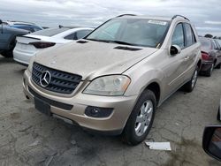 Salvage cars for sale at Martinez, CA auction: 2006 Mercedes-Benz ML 350
