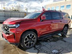 Salvage cars for sale from Copart Littleton, CO: 2022 Chevrolet Suburban K1500 RST