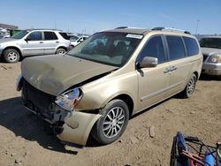 KIA salvage cars for sale: 2011 KIA Sedona EX