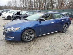 Salvage cars for sale at Candia, NH auction: 2016 Nissan Maxima 3.5S