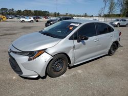 Salvage cars for sale at Dunn, NC auction: 2021 Toyota Corolla LE