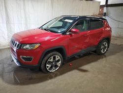 Jeep salvage cars for sale: 2019 Jeep Compass Limited