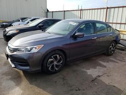 Vehiculos salvage en venta de Copart Haslet, TX: 2017 Honda Accord LX