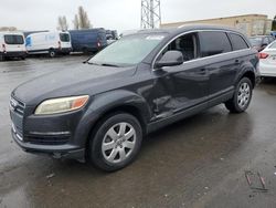 Audi Q7 salvage cars for sale: 2007 Audi Q7 3.6 Quattro Premium