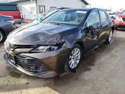 Salvage cars for sale at Pekin, IL auction: 2018 Toyota Camry L