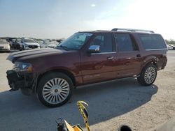 Salvage cars for sale from Copart San Antonio, TX: 2015 Lincoln Navigator L