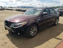 Salvage Cars with No Bids Yet For Sale at auction: 2016 KIA Optima LX