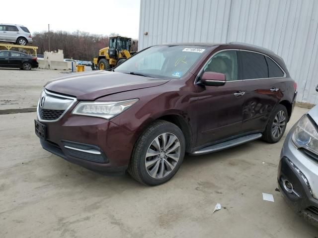 2015 Acura MDX Technology