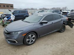 Salvage cars for sale from Copart Kansas City, KS: 2020 Honda Civic LX