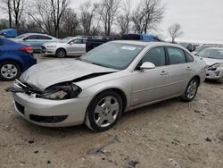 Salvage cars for sale from Copart Cicero, IN: 2008 Chevrolet Impala Super Sport