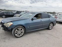 Salvage cars for sale at Houston, TX auction: 2008 Infiniti M35 Base