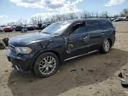 Salvage cars for sale from Copart Baltimore, MD: 2014 Dodge Durango Citadel