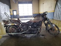 Salvage motorcycles for sale at Indianapolis, IN auction: 1997 Harley-Davidson Fxsts