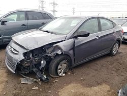 Salvage cars for sale at Elgin, IL auction: 2016 Hyundai Accent SE