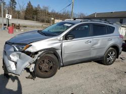 Salvage cars for sale at York Haven, PA auction: 2017 Toyota Rav4 LE
