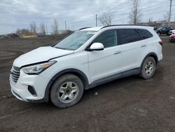 Salvage cars for sale from Copart Montreal Est, QC: 2018 Hyundai Santa FE SE