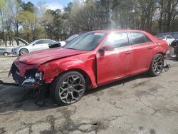 Salvage cars for sale at Austell, GA auction: 2016 Chrysler 300 S