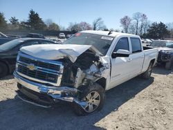 Salvage trucks for sale at Madisonville, TN auction: 2015 Chevrolet Silverado K1500 LT