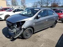 Mitsubishi Mirage salvage cars for sale: 2020 Mitsubishi Mirage G4 ES